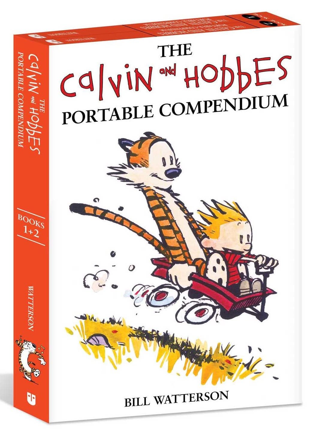 Promotional image of cover of Calvin and Hobbes Compendium