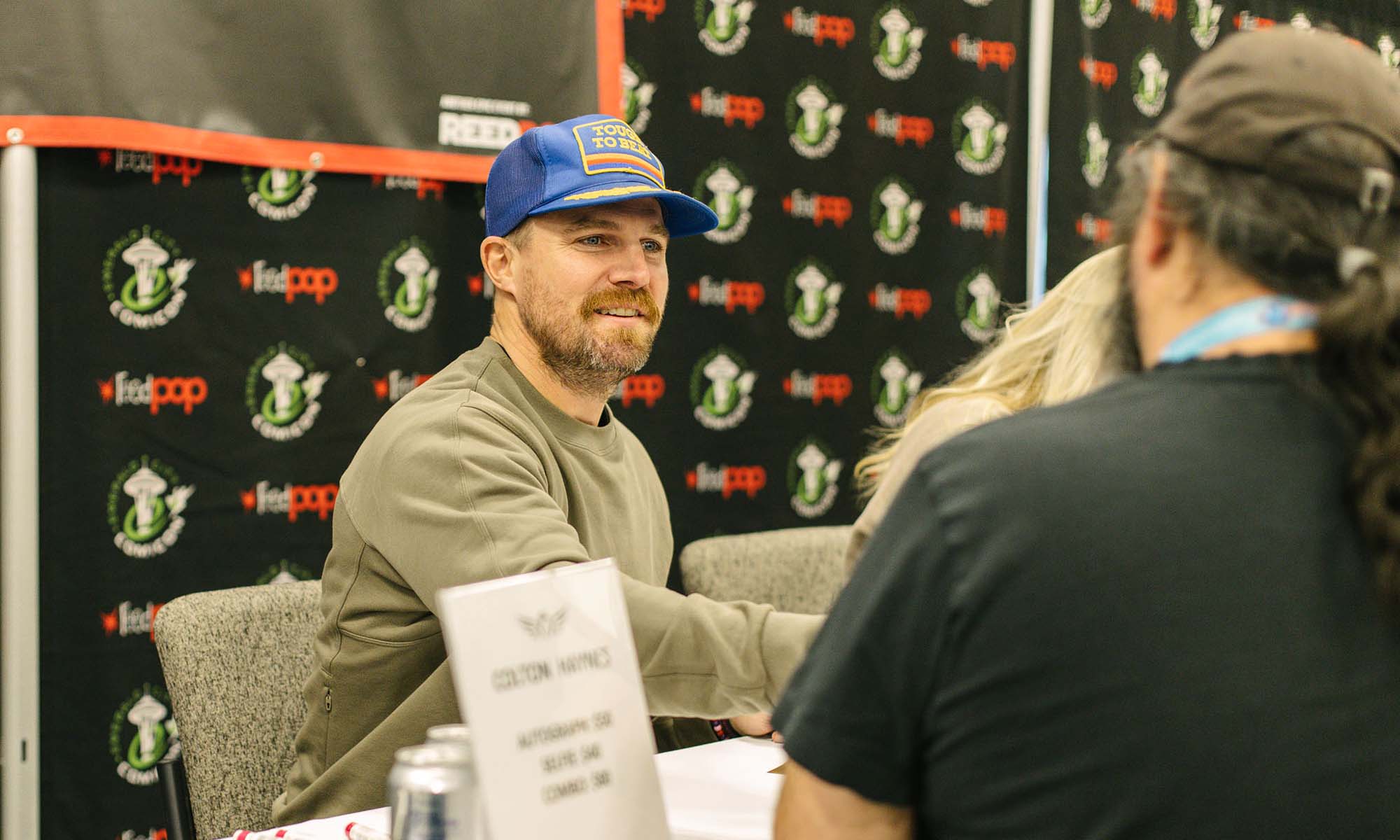 Stephen Amell at Emerald City Comic Con 2023