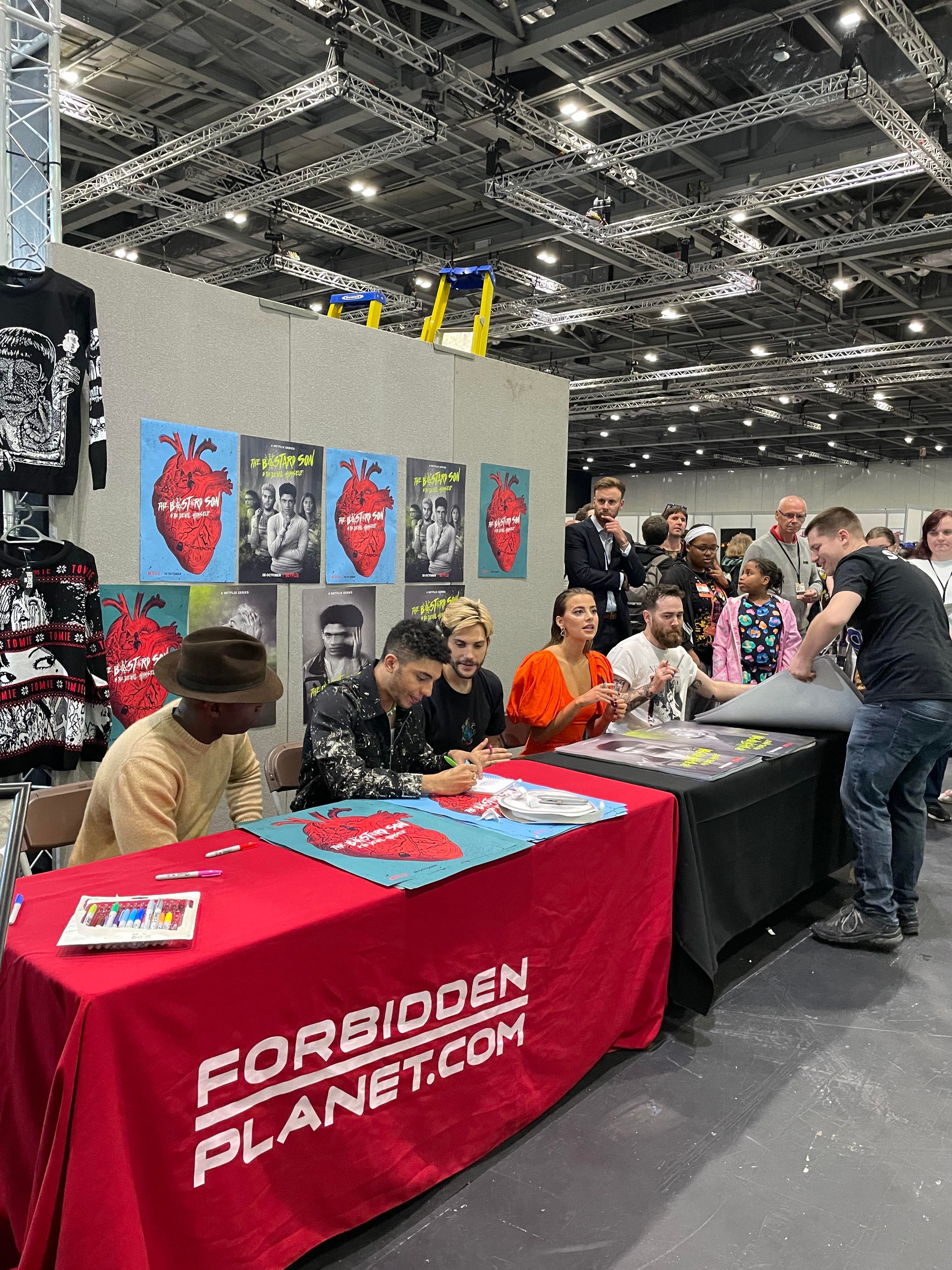 Forbidden Planet signing