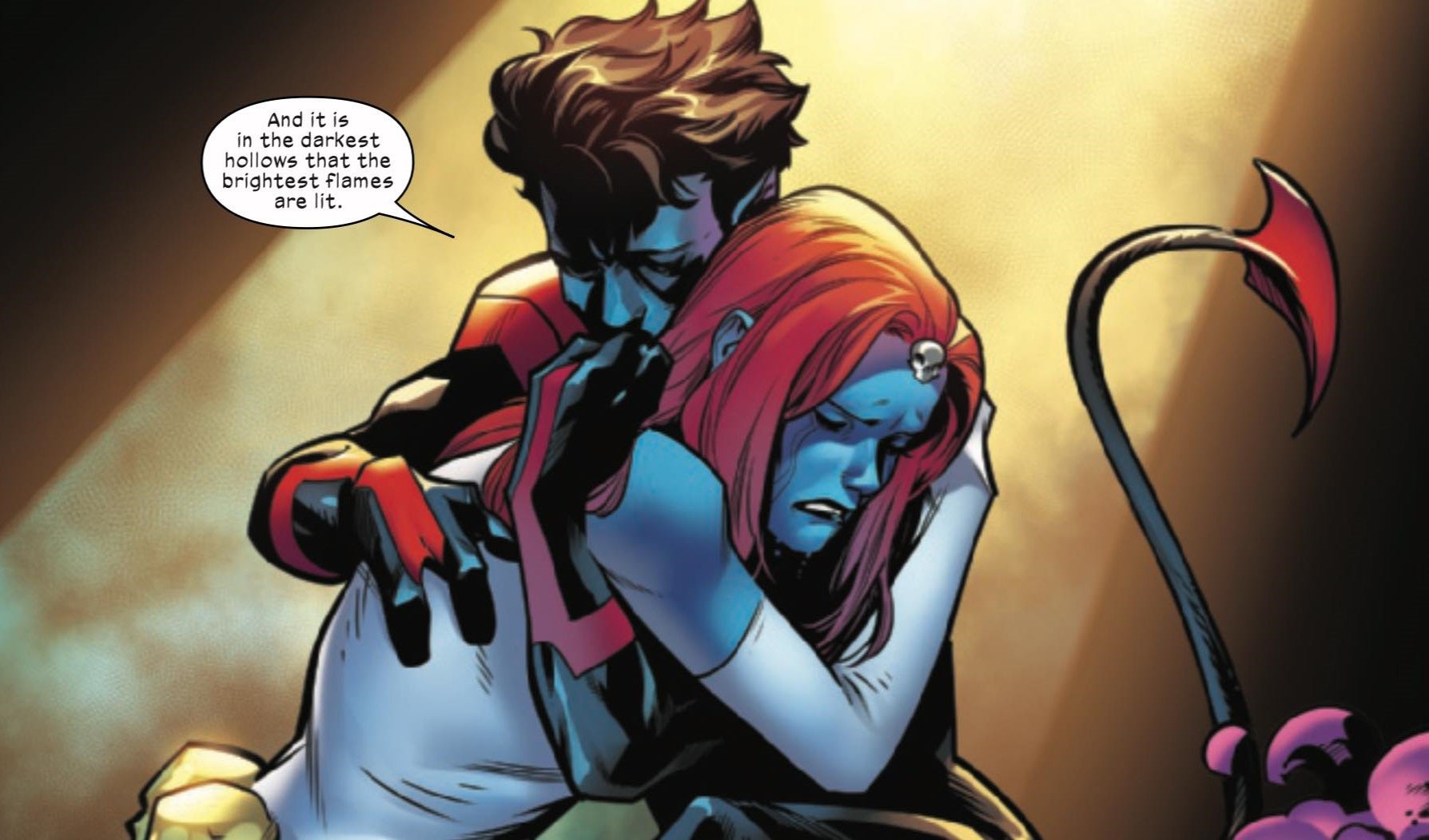 Nightcrawler and Mystique