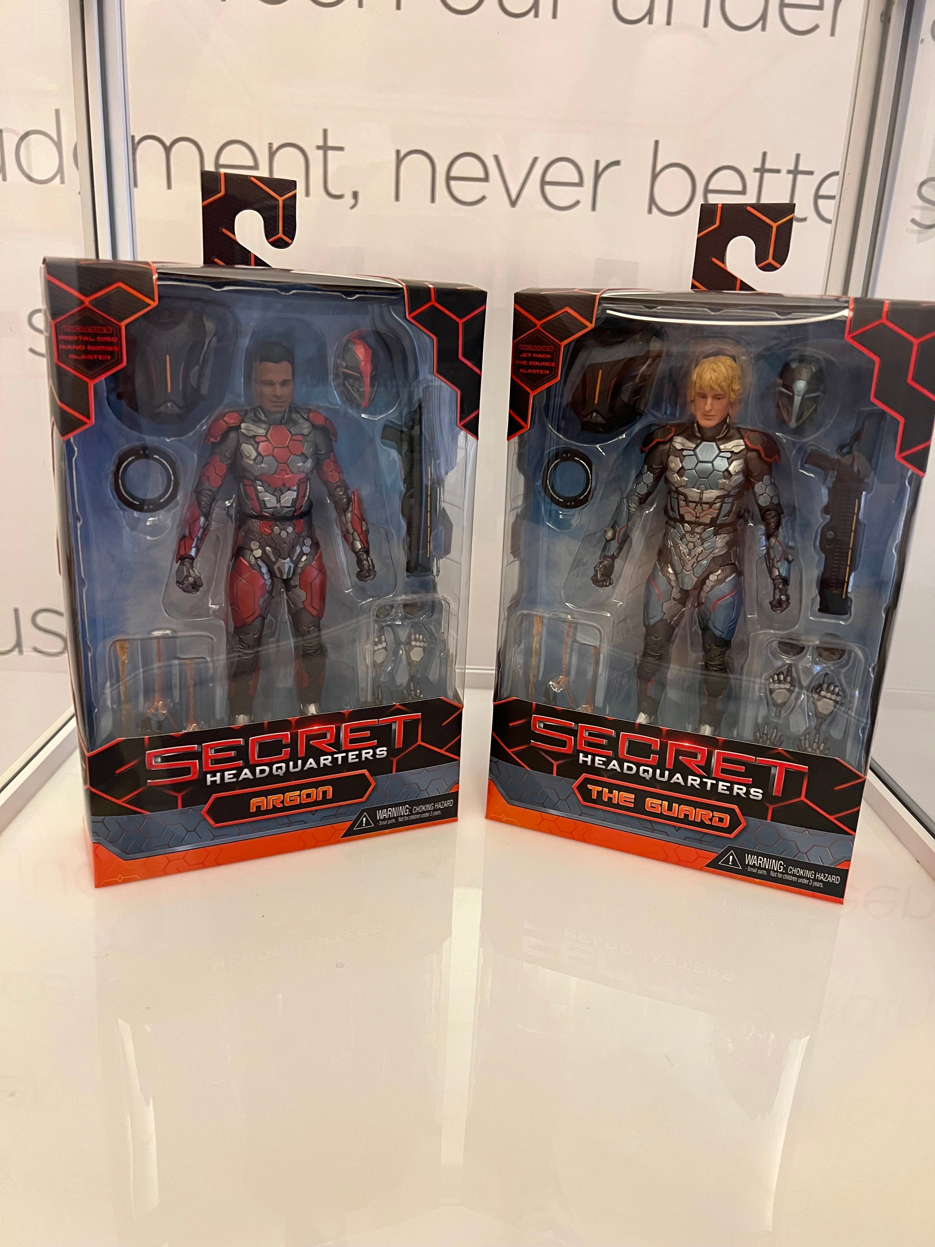 Secret Headquarters action figures