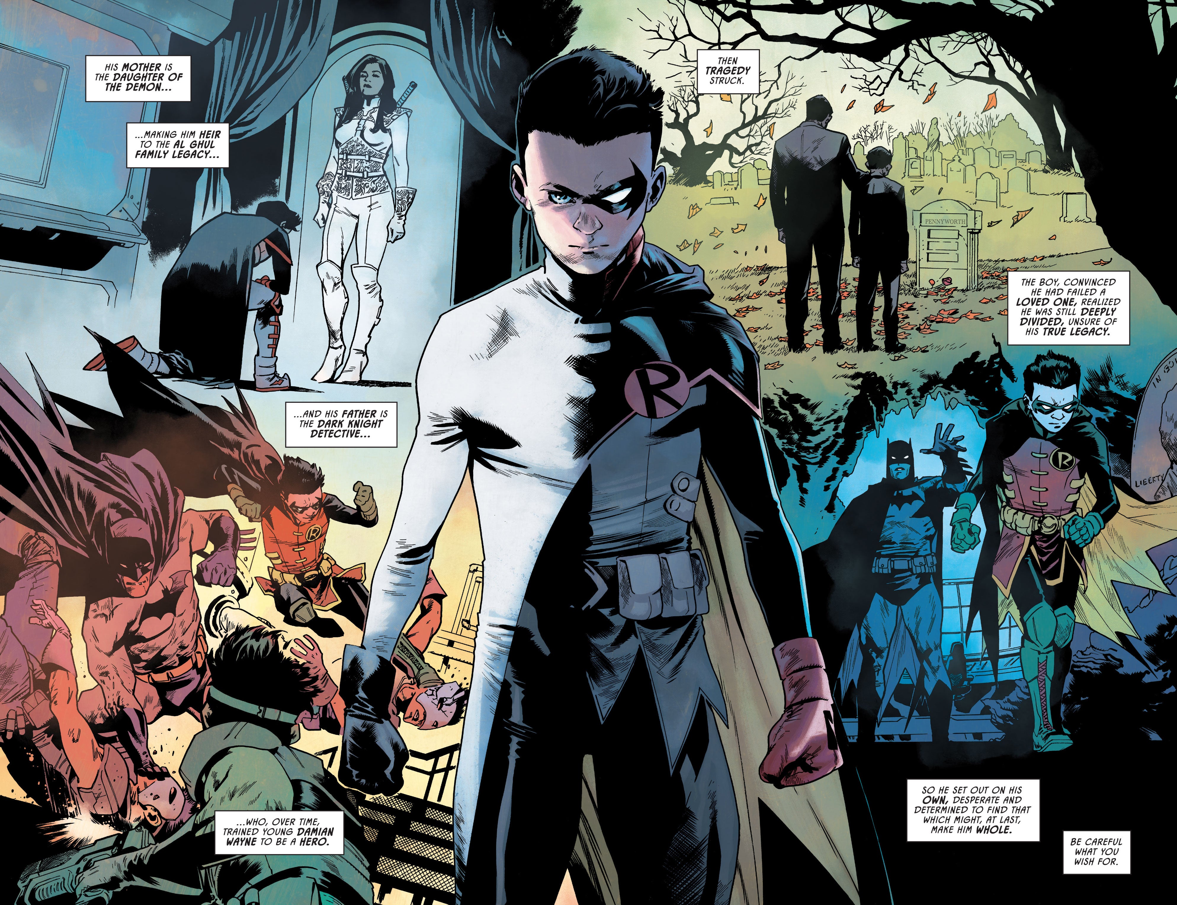 Batman vs. Robin #1 by Mahmud Asrar