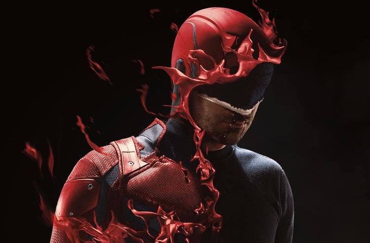 Cropped image of Daredevil