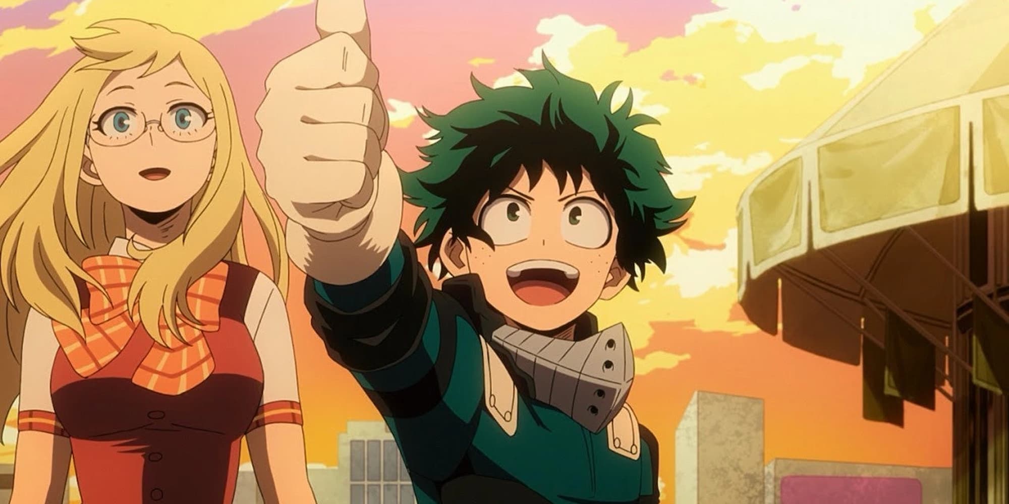 Deku and Melissa in Two Heroes