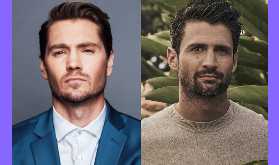 Chad Michael Murray & James Lafferty headshots