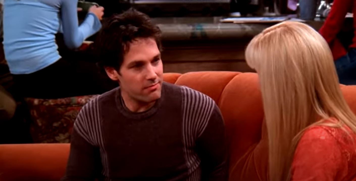 Still image of Paul Rudd in Friends