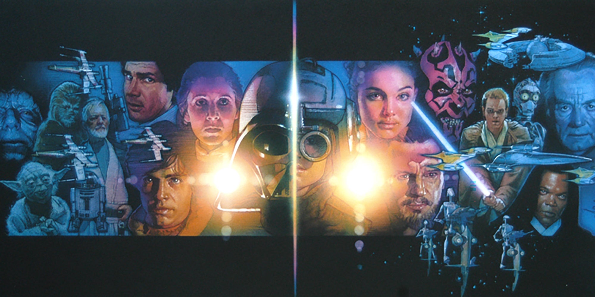 Star Wars painting by Drew Struzan