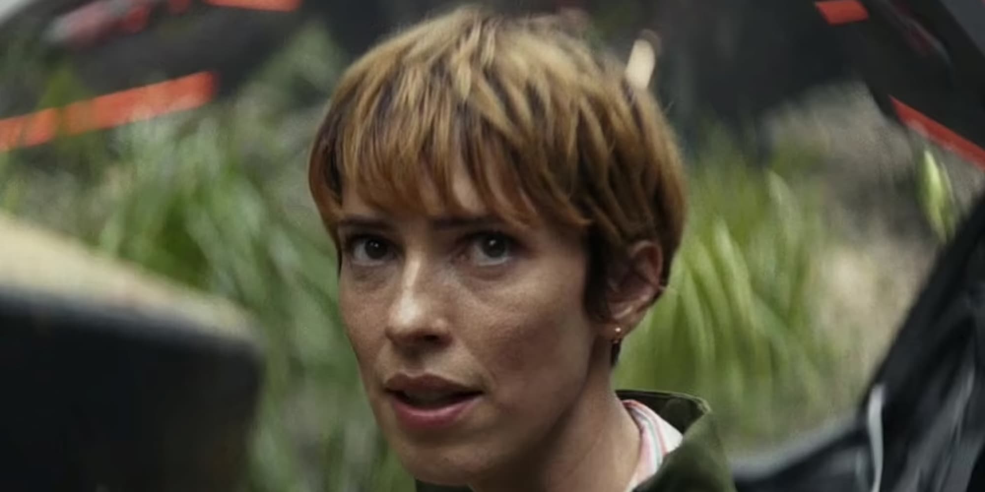 Godzilla x Kong: The New Empire trailer screenshot with Rebecca Hall