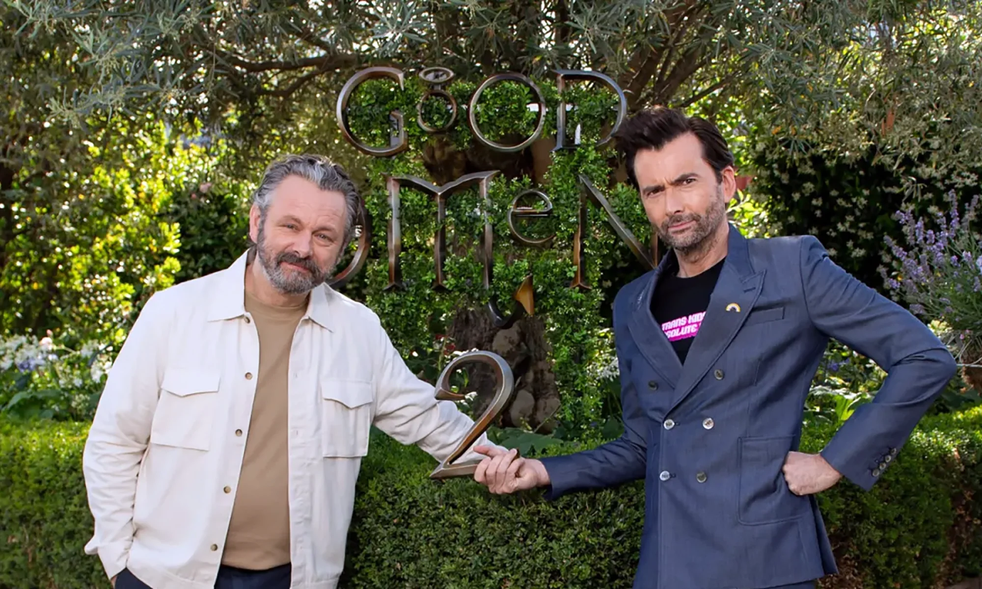 Michael Sheen and David Tennant