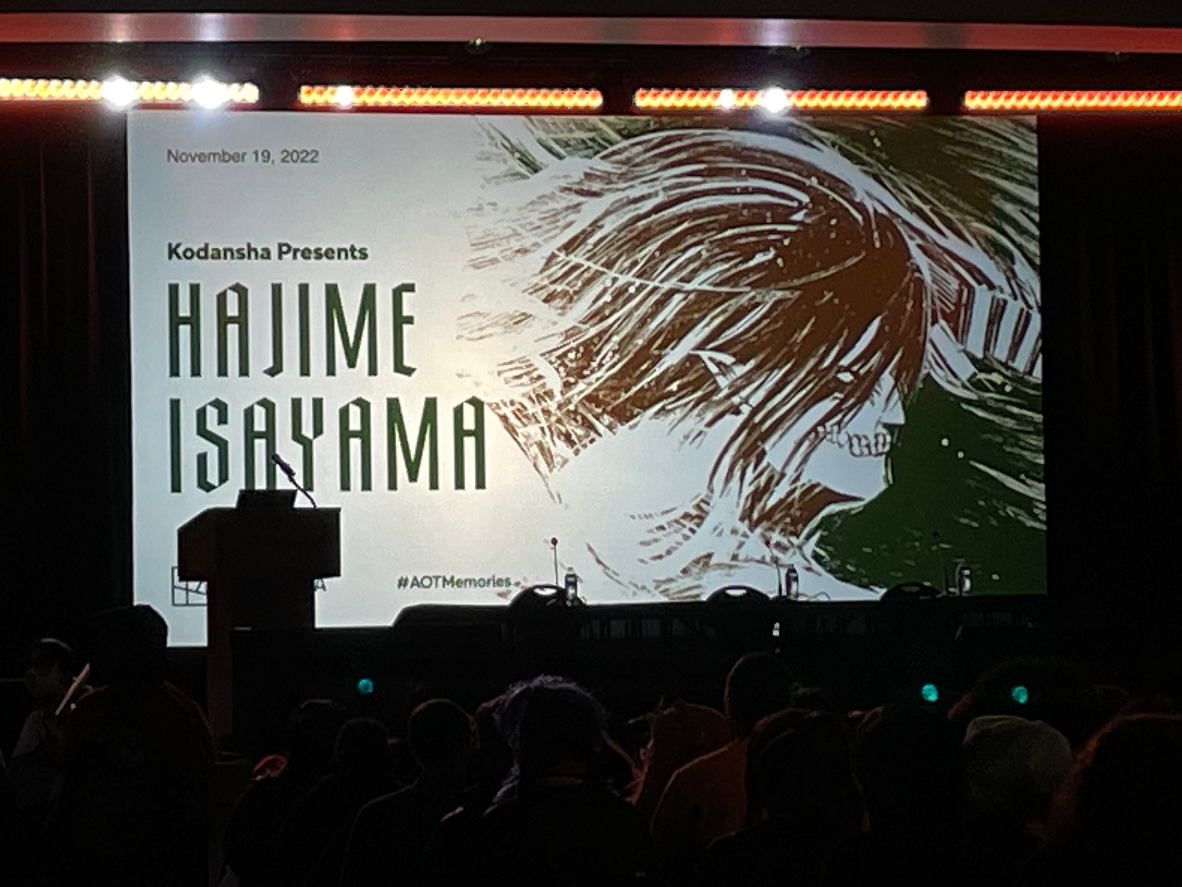 Title Card Before Isayama Panel