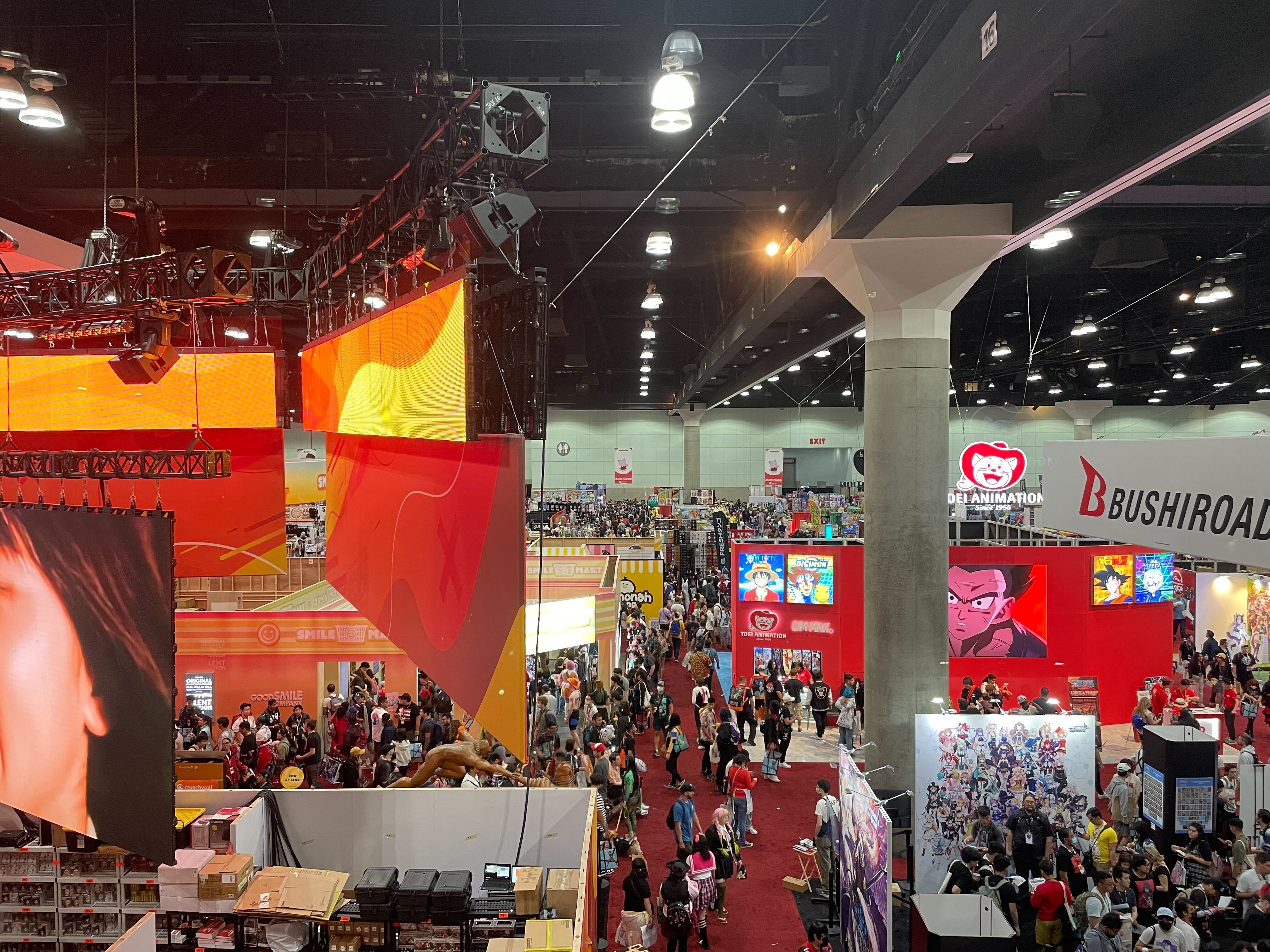 Anime Expo exhibit hall