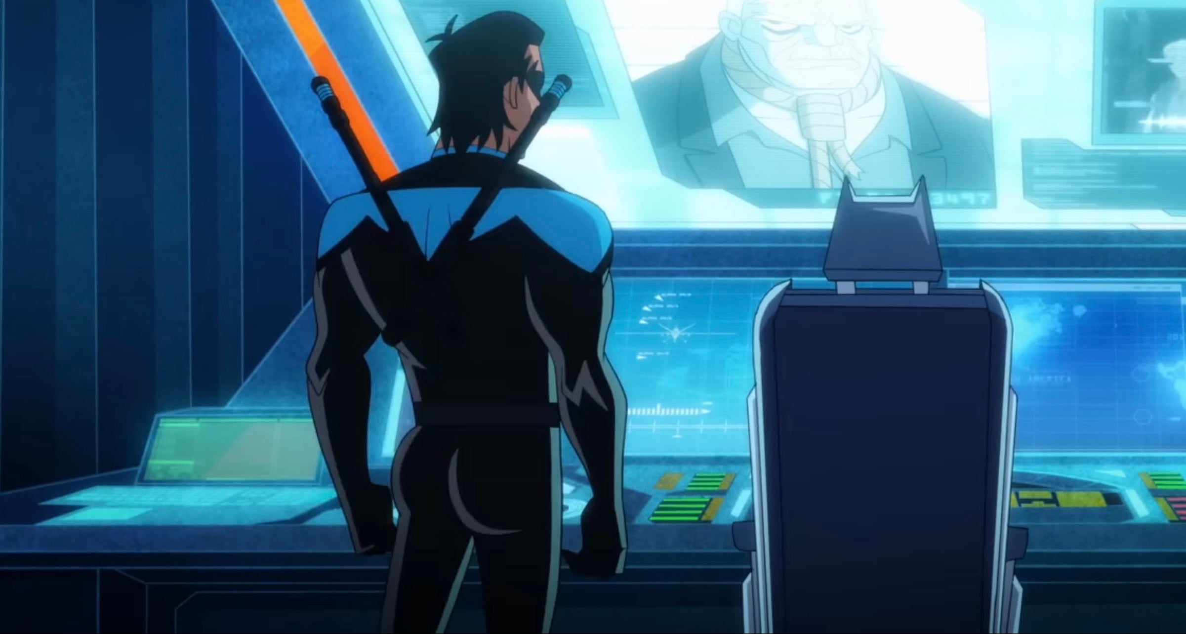 Nightwing and his booty