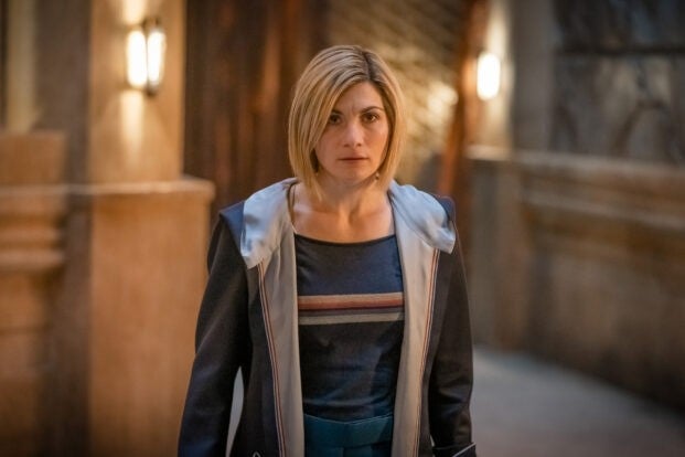 Jodie Whittaker as the Doctor in Doctor Who