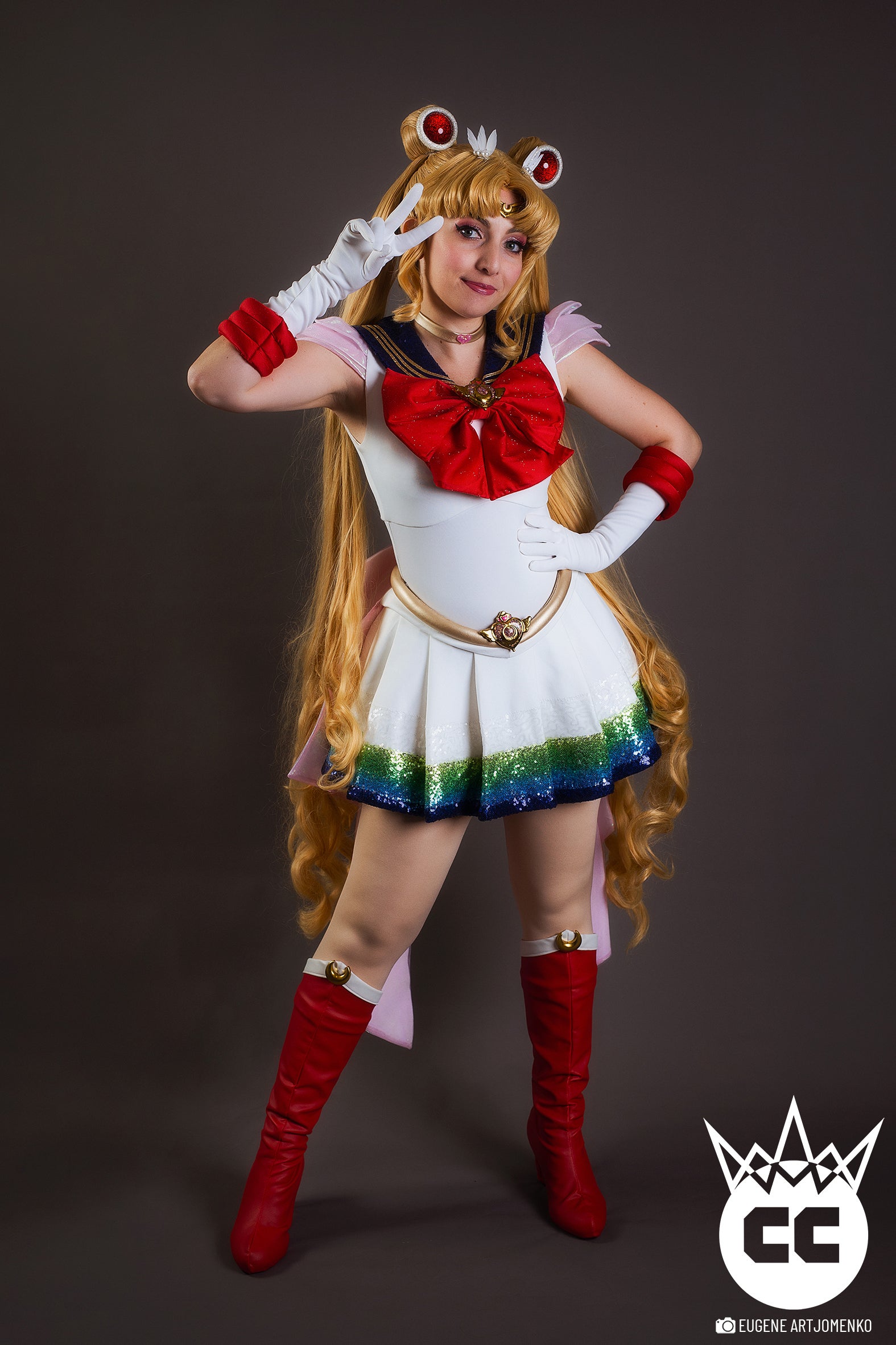 Kikyo as Super Sailor Moon