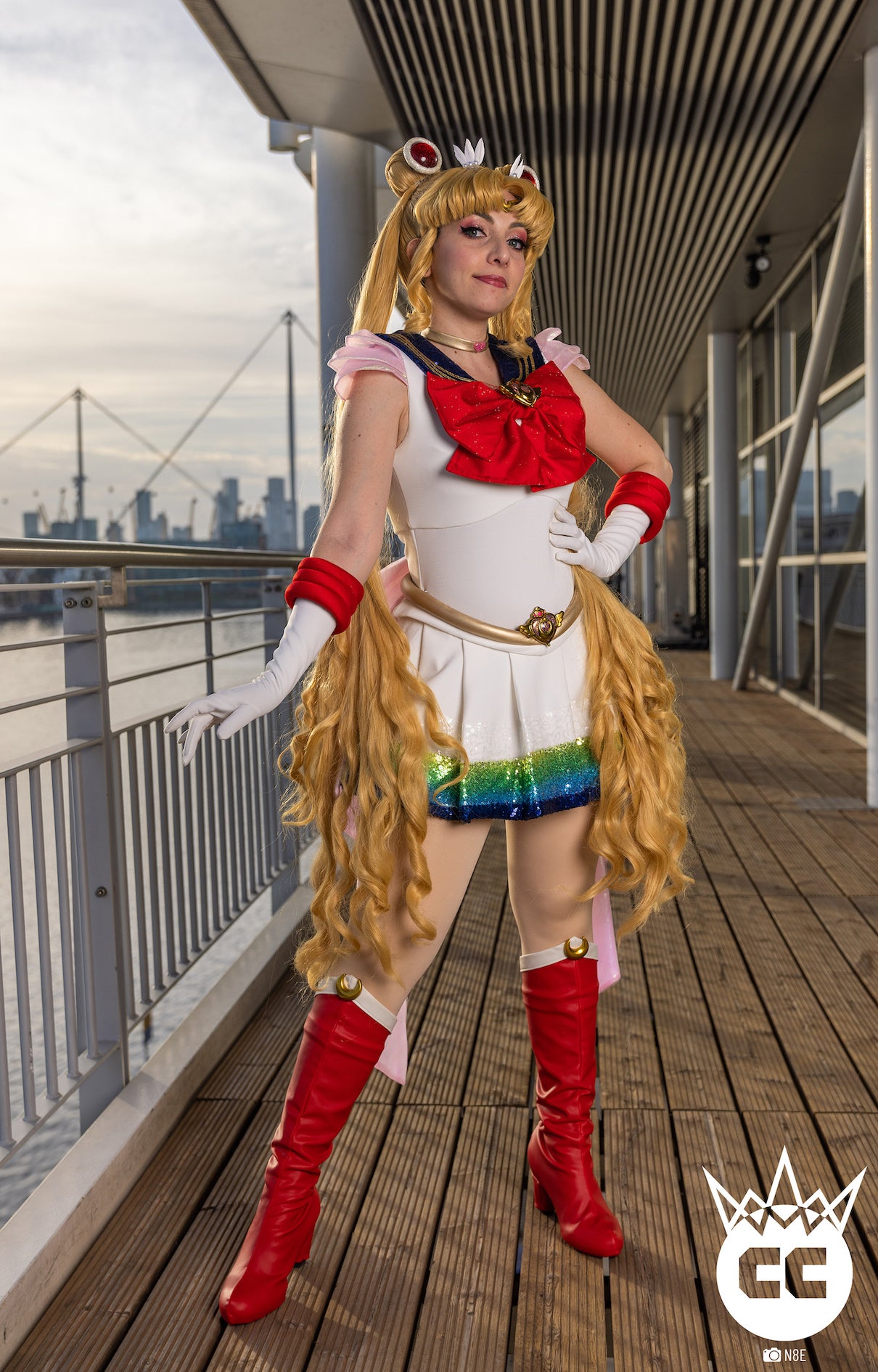 Kikyo as Super Sailor Moon