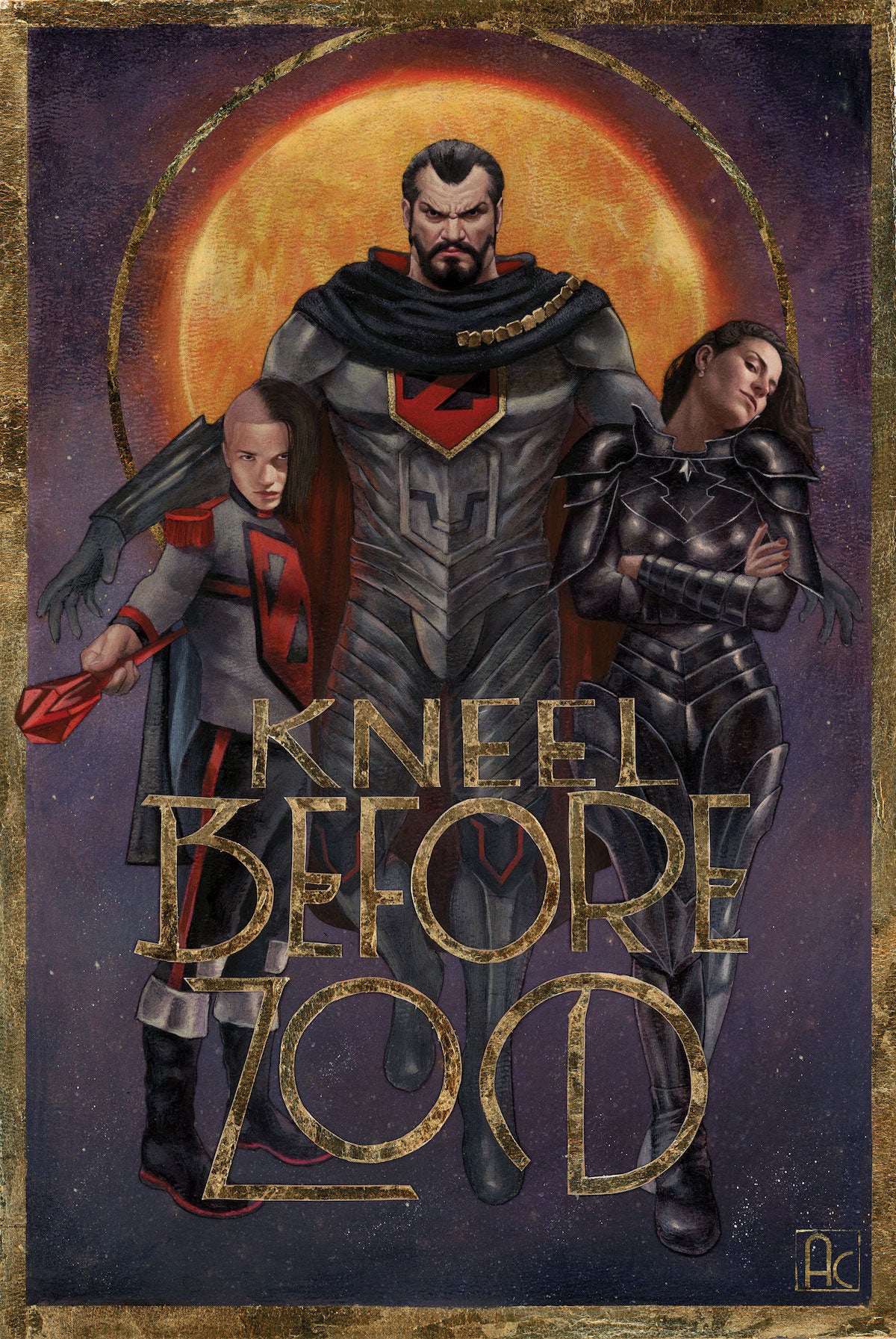 Kneel Before Zod #1 variant cover