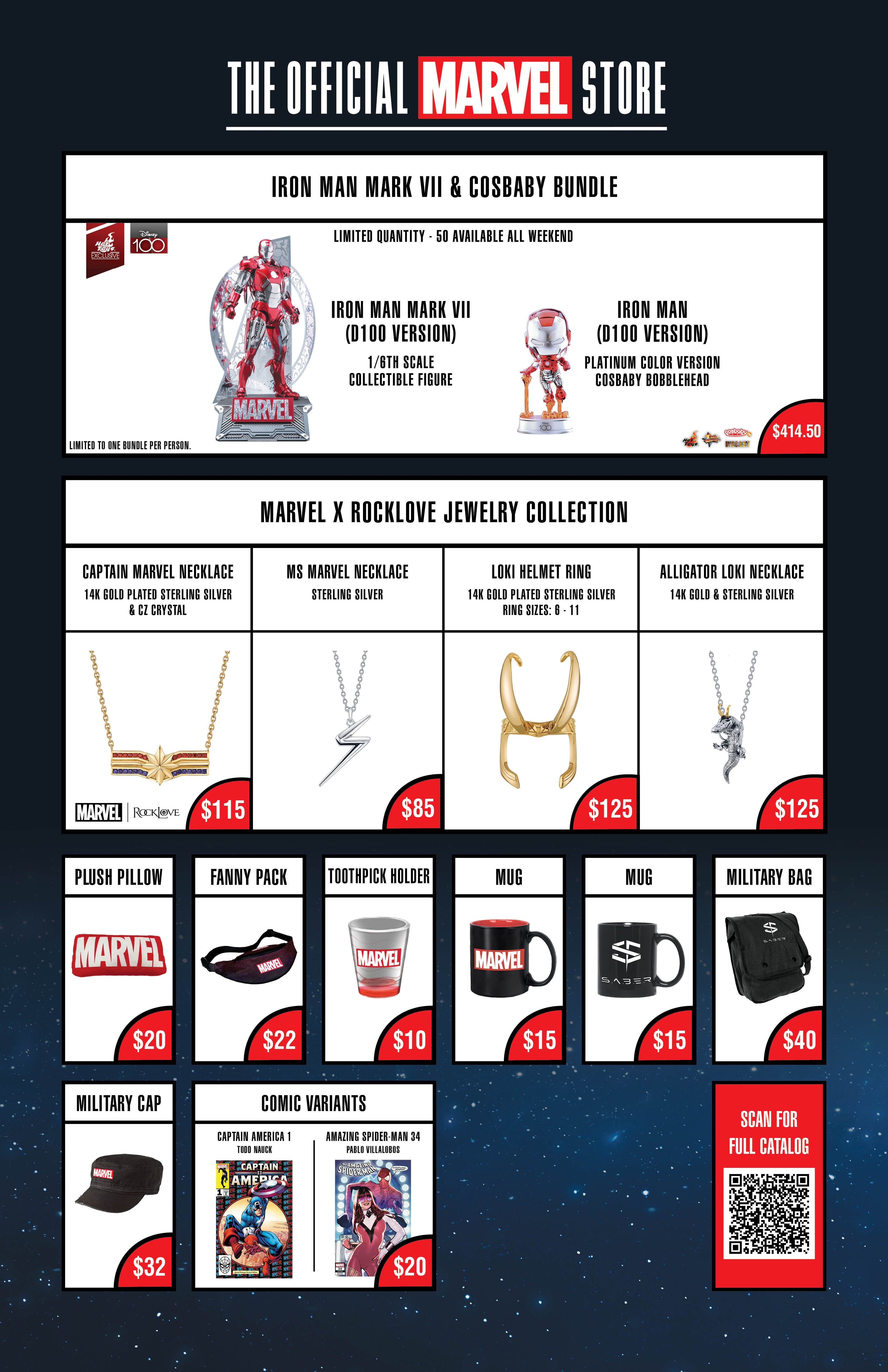 Marvel NYCC merch