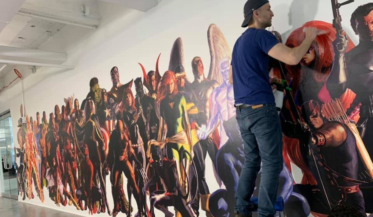 Marvel Mural