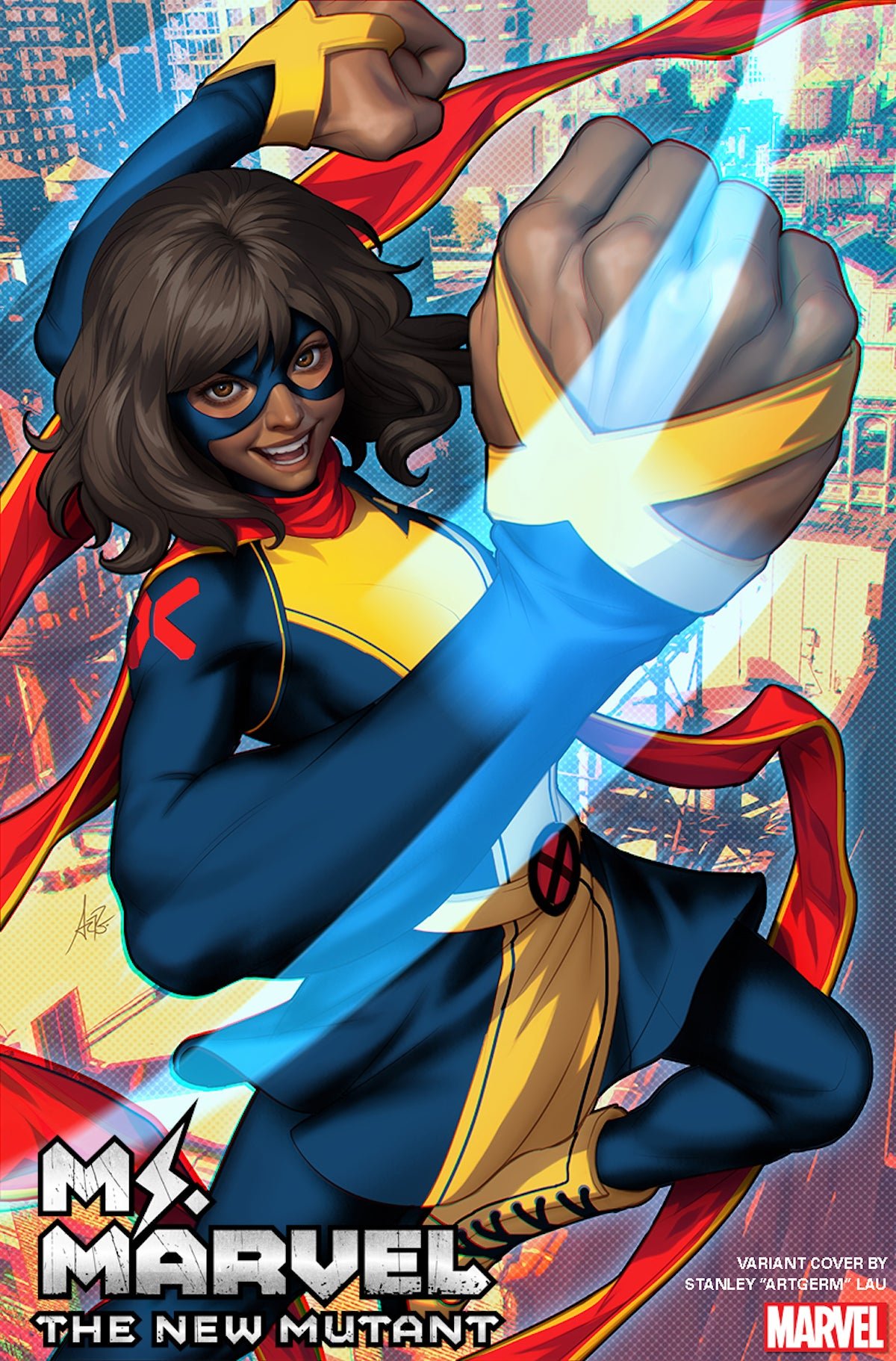 Ms. Marvel: The New Mutant #1 variant cover