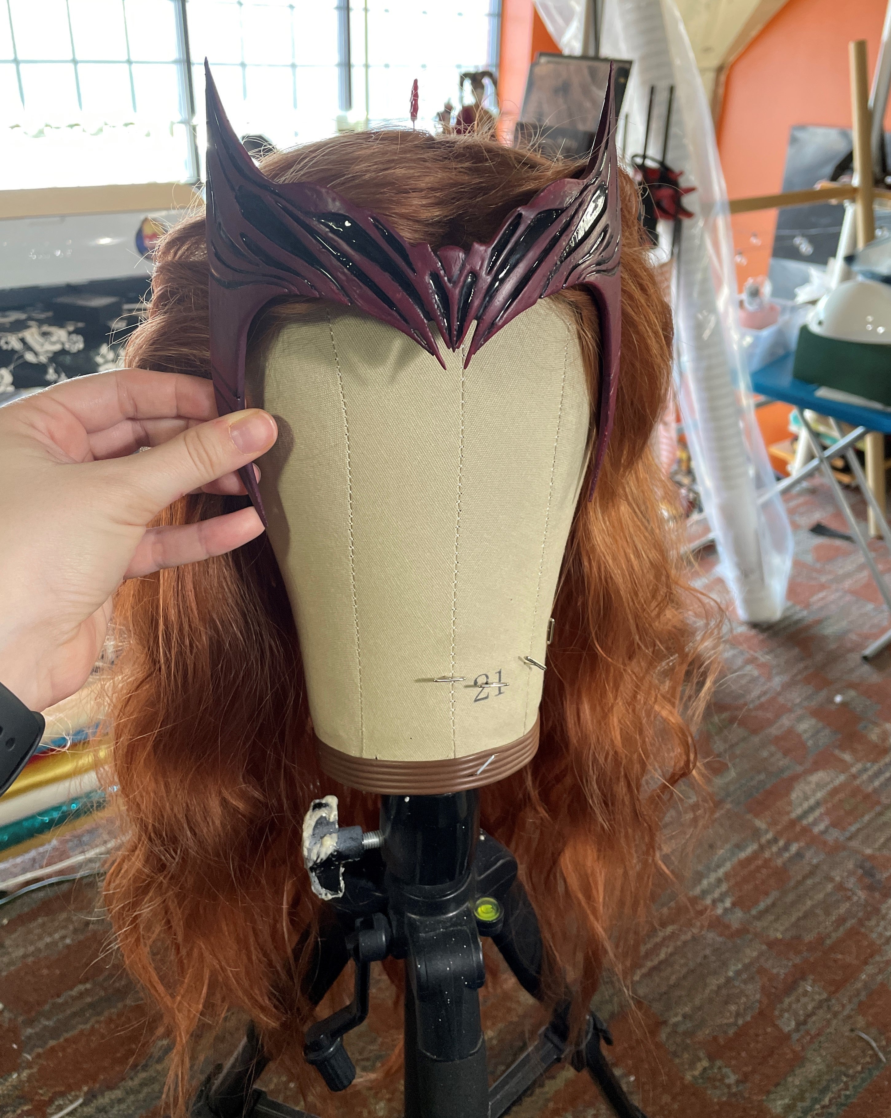 Scarlet Witch Wig Tutorial