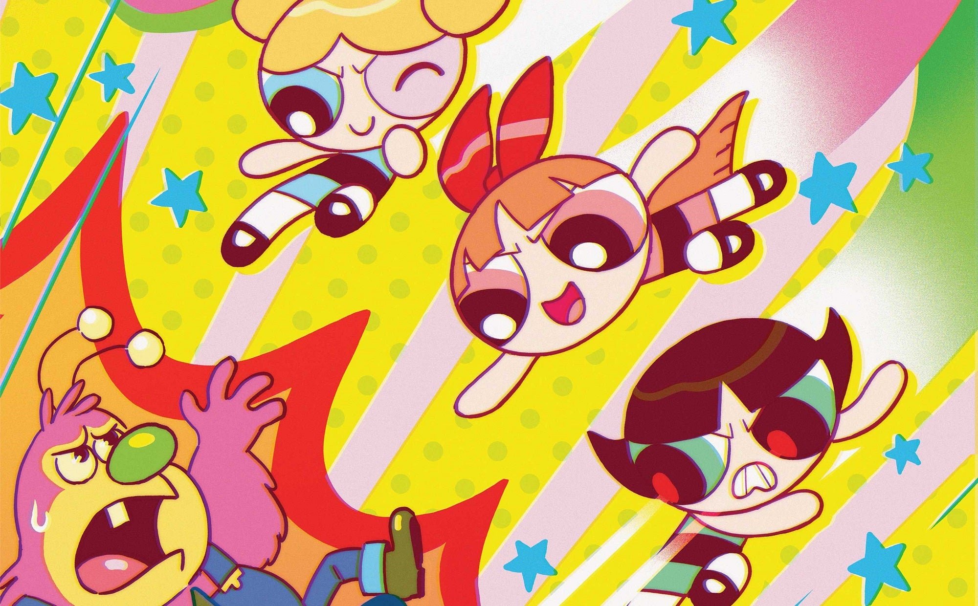 Cover of Powerpuff Girls comic book 2024