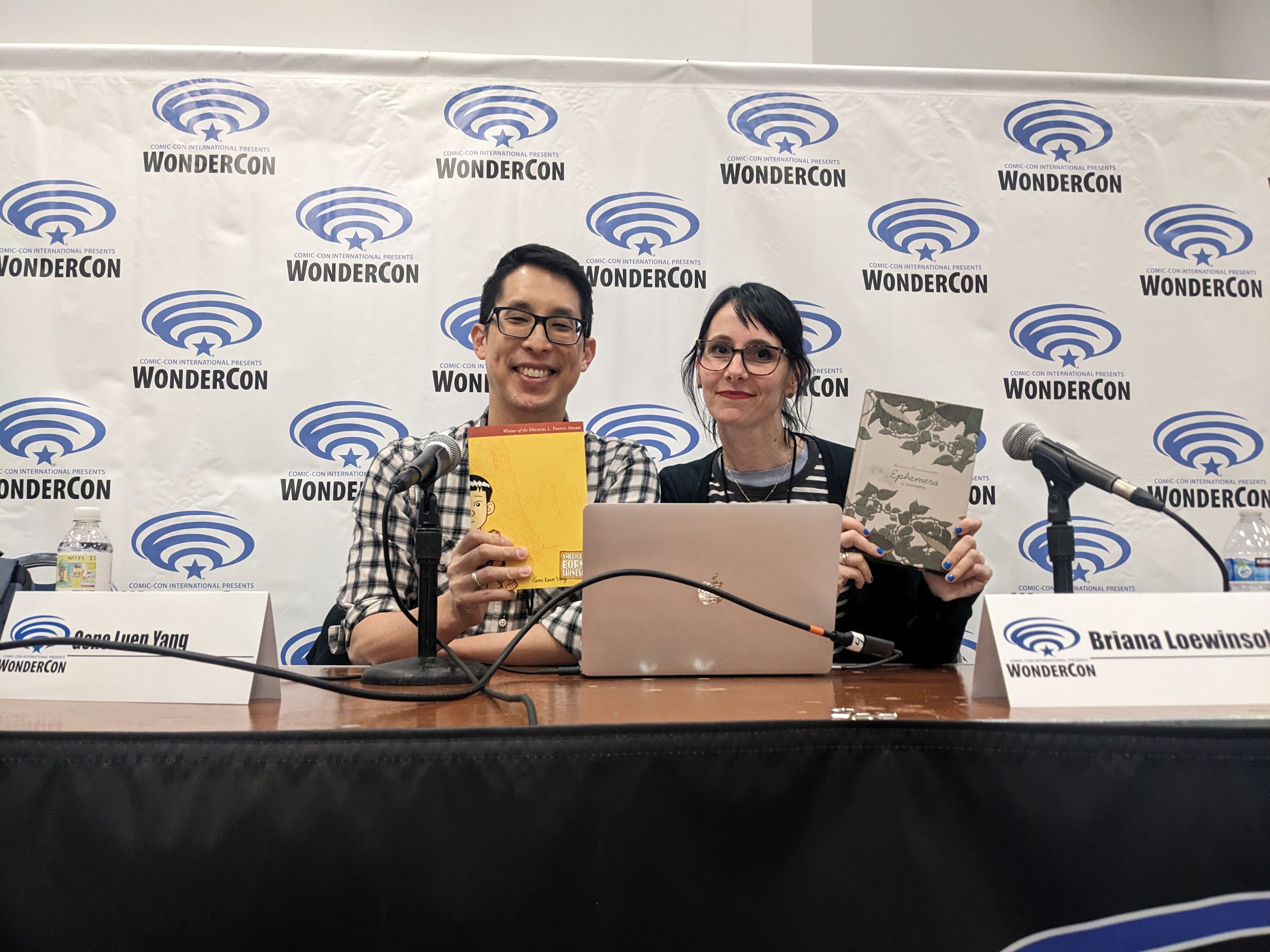 Gene Luen Yang and Briana Loewinsohn