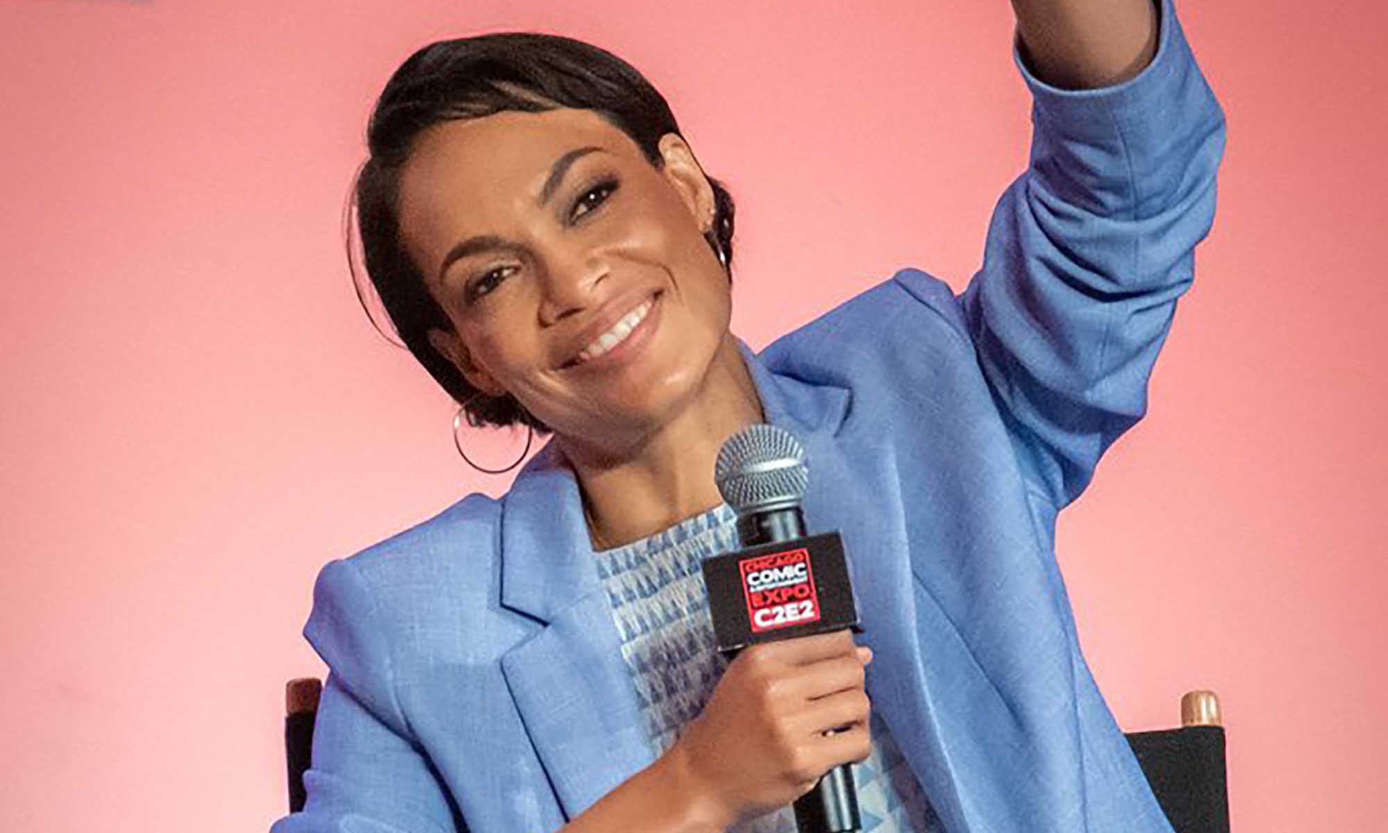 Rosario Dawson at C2E2 2022