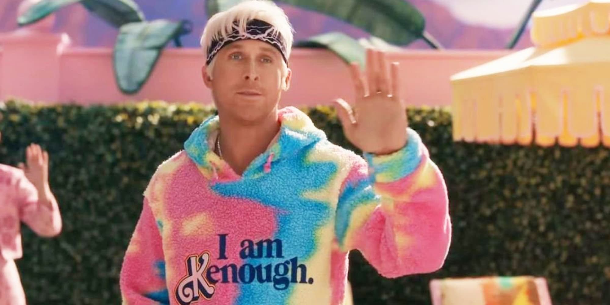 Ryan Gosling in I am Kenough hoodie