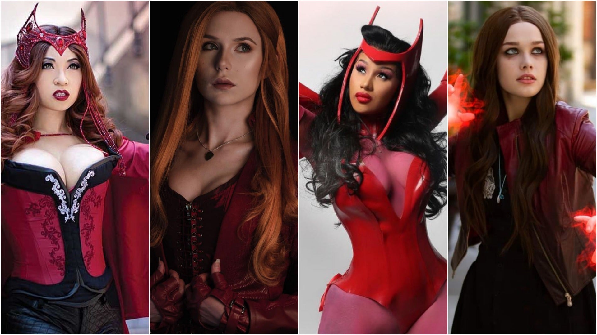 Scarlet Witch Cosplays