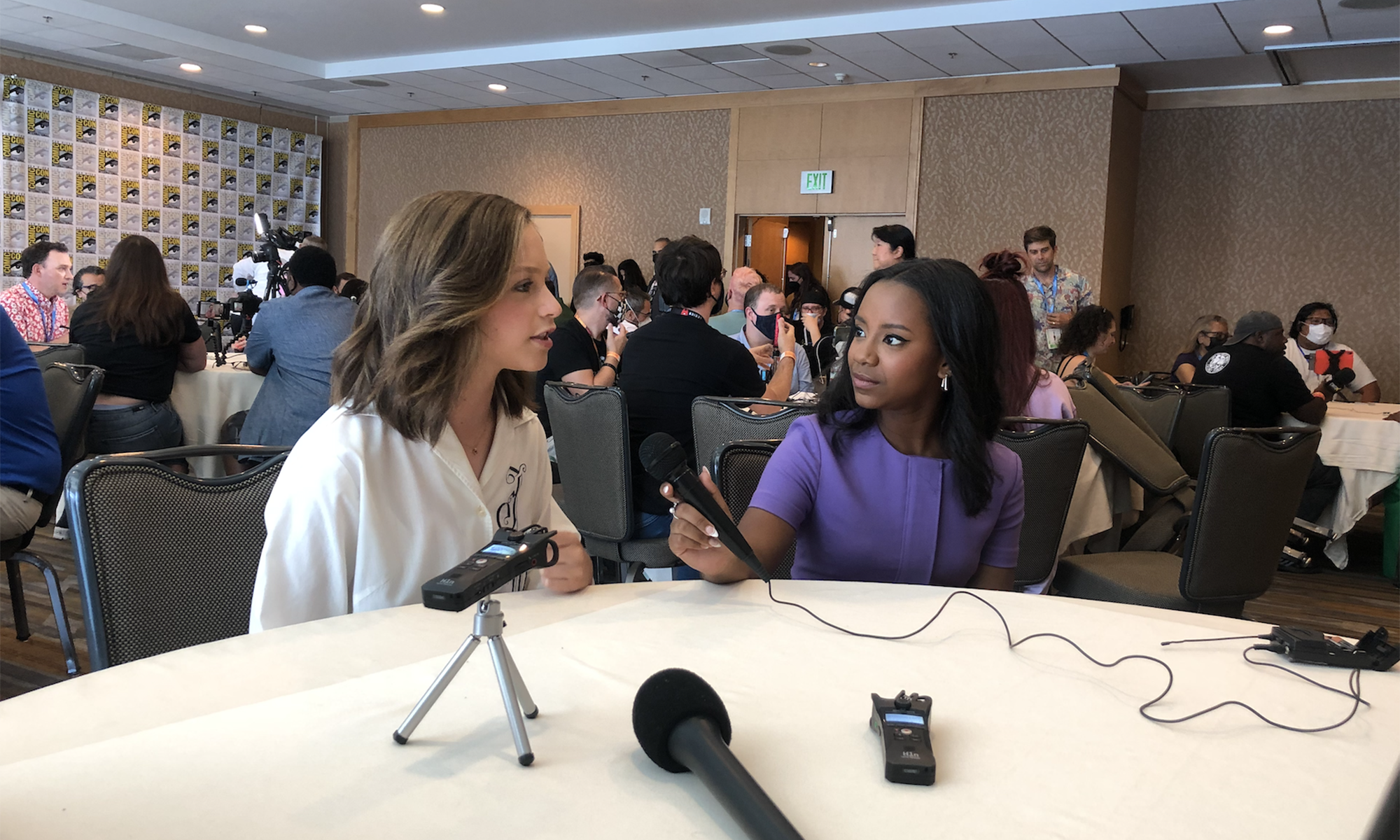 Paper Girls press room at Comic-Con International: San Diego 2022