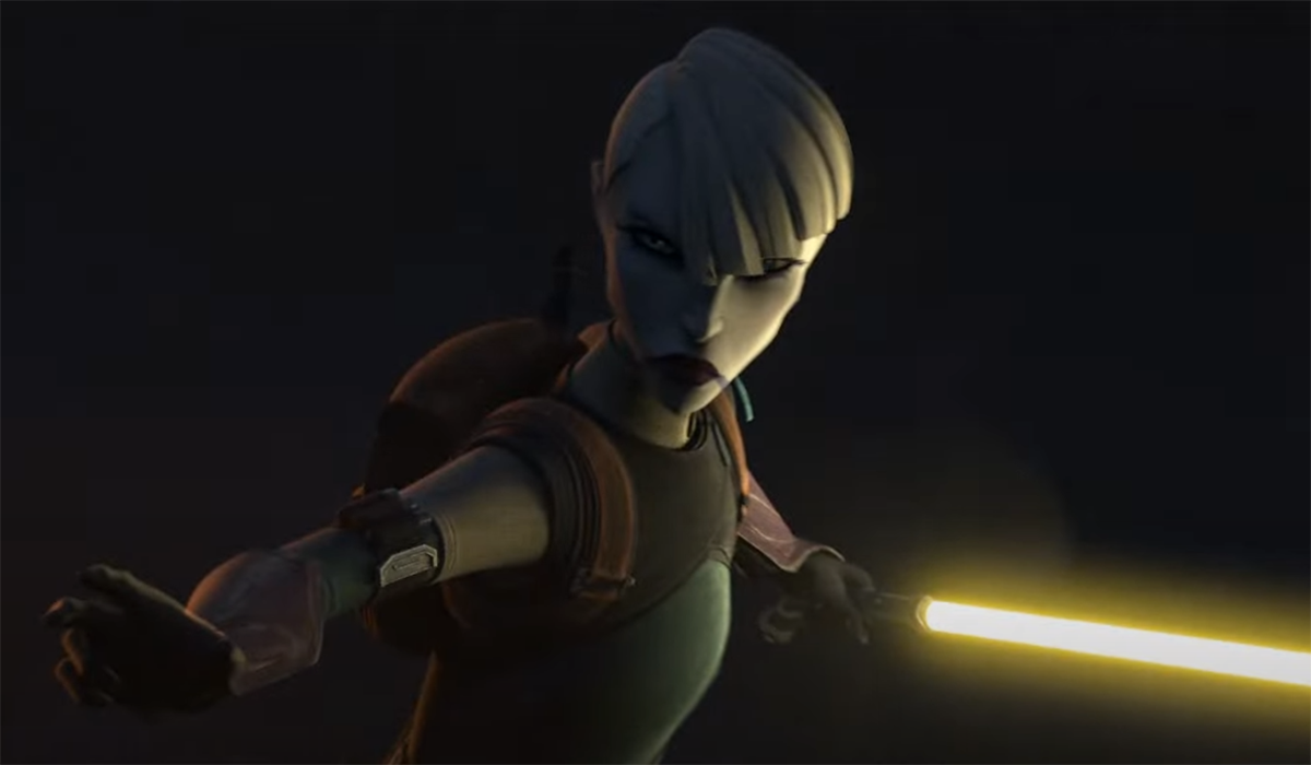 Asajj Ventress in season 3 of The Bad Batch