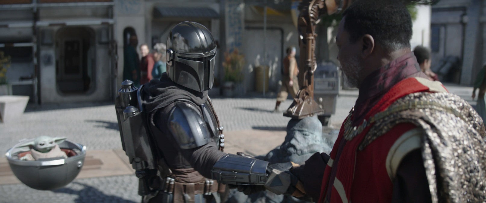 the mandalorian season 3 din djarin and greef karga