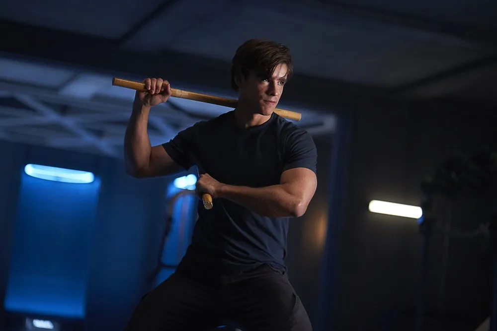 Brenton Thwaites as Dick Grayson in Titans