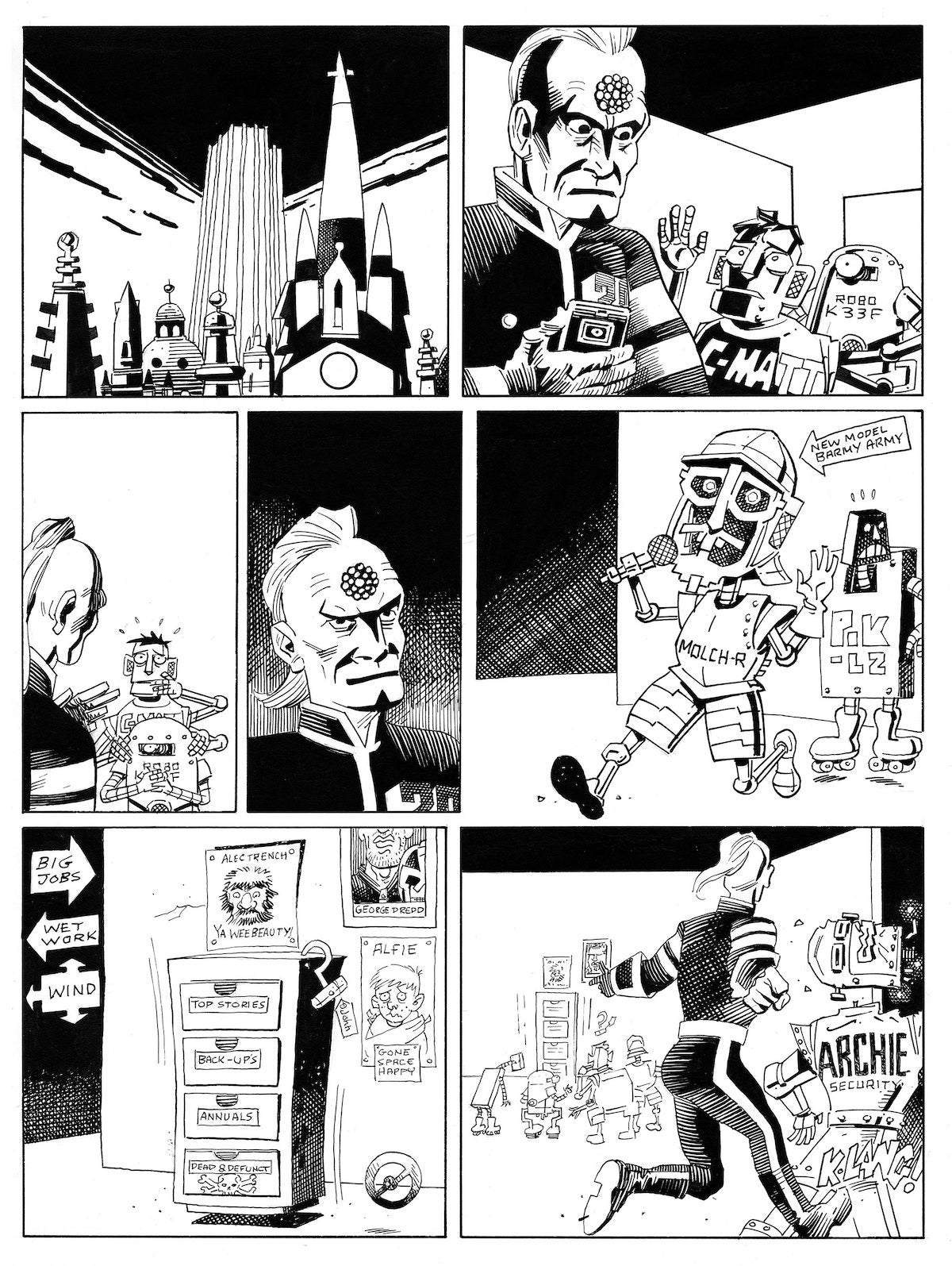 Bonjo From Beyond the Stars by Kevin O'Neill