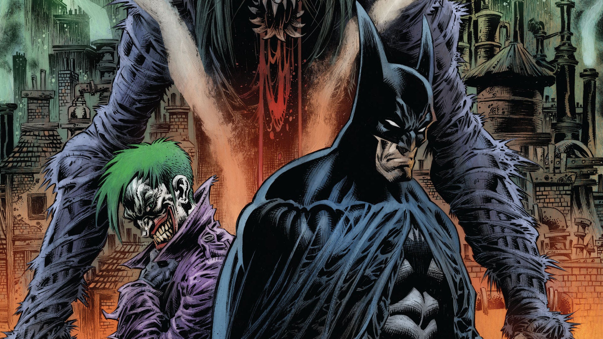 Cropped cover of Batman & The Joker The Deadly Duo
