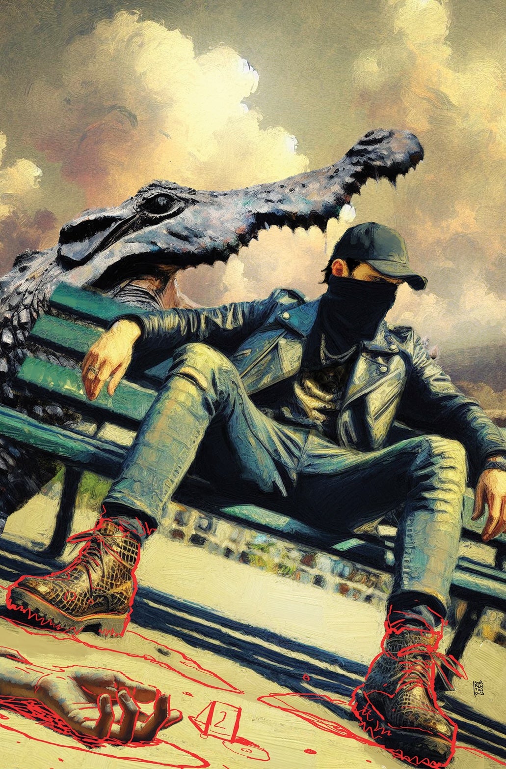 Crocodile Black