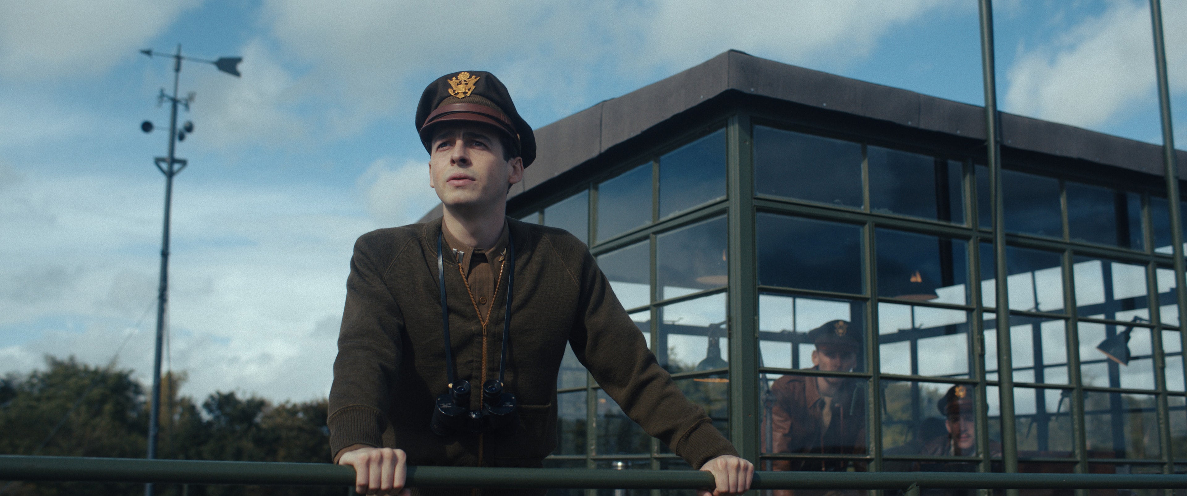 Anthony Boyle in "Masters of the Air," now streaming on Apple TV+.